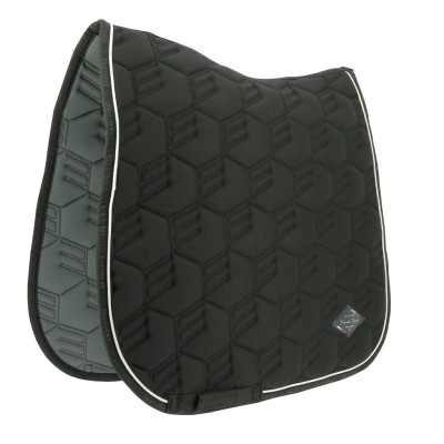 Zadeldoek Equithème French Touch Zwart