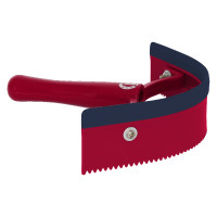 PVC gebogen warmte mes met rubber Imperial Riding Tango Rood PVC gebogen warmte mes met rubber Imperial Riding Tango Rood