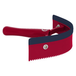 PVC gebogen warmte mes met rubber Imperial Riding Tango Rood PVC gebogen warmte mes met rubber Imperial Riding Tango Rood
