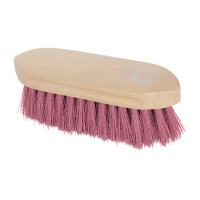 Imperial Riding Dandy harde nylon borstel met gelakt houten rug Roze sprookje Imperial Riding Dandy harde nylon borstel met gelakt houten rug Roze sprookje