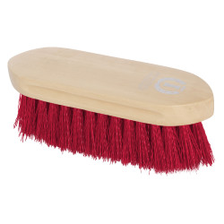Imperial Riding Dandy harde nylon borstel met gelakt houten rug Tango Rood Imperial Riding Dandy harde nylon borstel met gelakt houten rug Tango Rood