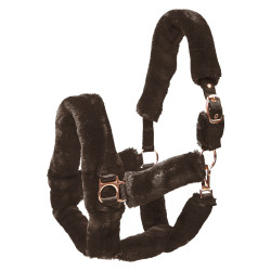 Schapenvacht halster Imperial Riding Go Star