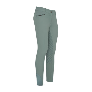 Rijbroek Imperial Riding El Capone high waist FullGrip Donkergroen Blauw