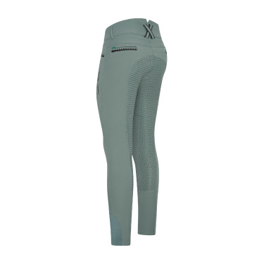 Rijbroek Imperial Riding El Capone high waist FullGrip Donkergroen Blauw