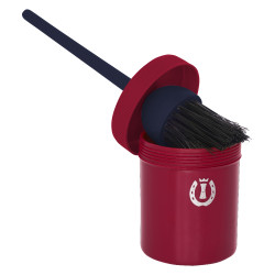 Vetkwast voor hoef met pot Imperial Riding Tango Rood Vetkwast voor hoef met pot Imperial Riding Tango Rood