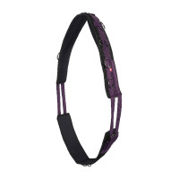 Nylon werk-singel Imperial Riding Deluxe Extra Roze met bloemenmotief Nylon werk-singel Imperial Riding Deluxe Extra Roze met bloemenmotief