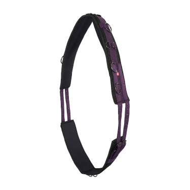 Nylon werk-singel Imperial Riding Deluxe Extra Donkerpaars Bordeaux