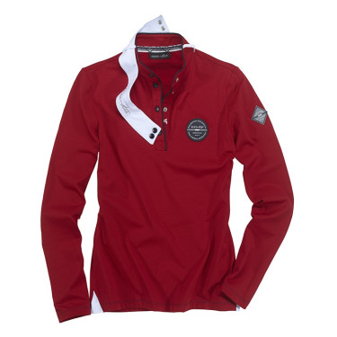 Wedstrijdshirt Euro-Star Petra Beaujolais Rood
