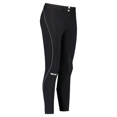Pantalon d'equitation Euro-Star Midnight Sun FullGrip femme Meteorite