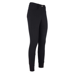 Paardrijbroek Easy Rider Evita FullGrip Zwart