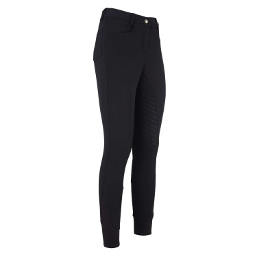 Paardrijbroek Easy Rider Evita FullGrip Zwart