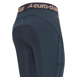 Euro-Star Athletic Softshell FullGrip rijbroek Marineblauw Euro-Star Athletic Softshell FullGrip rijbroek Marineblauw