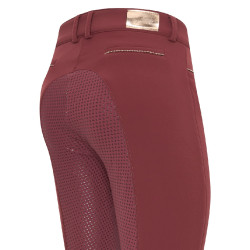 Rijbroek Euro-Star Arielle Fashion FullGrip Zinfadel Bordeaux