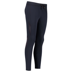 Euro-Star Athletics FullGrip rijbroek Marineblauw