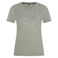 T-shirt Euro-Star Mirella Grijze bever