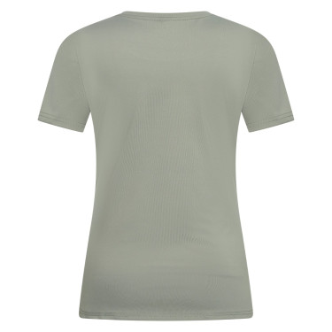 T-shirt Euro-Star Mirella Grijze bever Groen