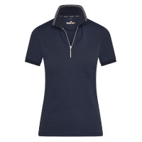 Polo met halve rits Euro-Star Gina Marineblauw Polo met halve rits Euro-Star Gina Marineblauw