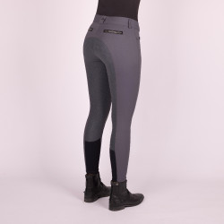 Euro-Star Arista Fashion Diamond FullGrip rijbroek Periscoop Grijs Euro-Star Arista Fashion Diamond FullGrip rijbroek Periscoop Grijs