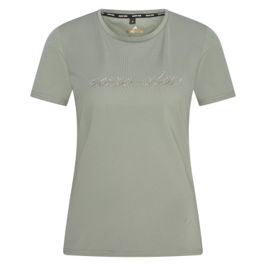 T-shirt Euro-Star Ceres Grijze bever Groen