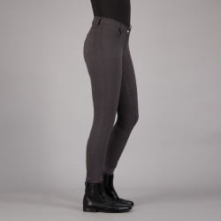 Kinderrijbroek Easy Rider Evita FullGrip Aarde Grijs Kinderrijbroek Easy Rider Evita FullGrip Aarde Grijs