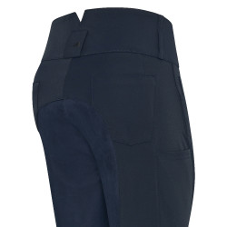 Rijbroek Euro-Star Indigo high waist Full Marineblauw Rijbroek Euro-Star Indigo high waist Full Marineblauw