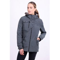 Parka jas Euro-Star Lajana Donkere castor Blauw