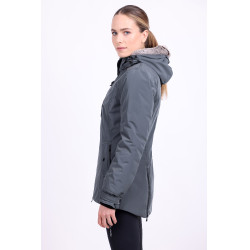 Parka jas Euro-Star Lajana Donkere castor Blauw