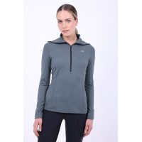 Sweatvest Euro-Star Elena Donkere castor Blauw