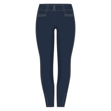 Easy Rider Amara FullGrip rijbroek Marineblauw Easy Rider Amara FullGrip rijbroek Marineblauw