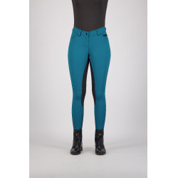 Euro-Star Arista Fashion FullGrip rijbroek Groenblauw