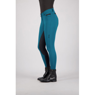Euro-Star Arista Fashion FullGrip rijbroek Groenblauw
