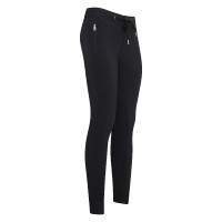 Euro-Star Athleisuremen FullGrip heren rijbroek Zwart
