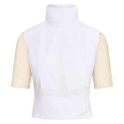 Wedstrijdcrop top Euro-Star Flying Fearless Nude wit Wedstrijdcrop top Euro-Star Flying Fearless Nude wit