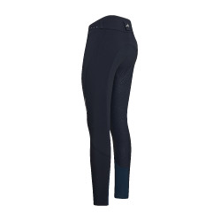 Rijbroek Euro-star Equitation Queen Diamond FullGrip zomer Marineblauw