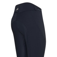 Rijbroek Euro-star Equitation Queen Diamond FullGrip zomer Groenblauw