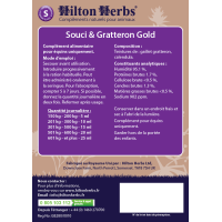 Souci et Gratteron Gold Hilton Herbs Souci et Gratteron Gold Hilton Herbs