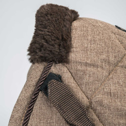 Zadeldek Back on Track Haze Collection Bruin