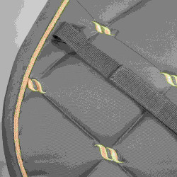 Zadeldek Dressuur Night Collection Back On Track Olijfkleurig Groen Zadeldek Dressuur Night Collection Back On Track Olijfkleurig Groen