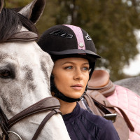 EQ3 Lynx Back on Track Microfibre Helm Blauw zand EQ3 Lynx Back on Track Microfibre Helm Blauw zand