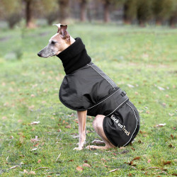 Whippetjas voor honden Back on Track Zwart