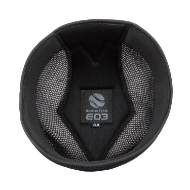 Dikke mousse voor EQ3 Back on Track helm Dikke mousse voor EQ3 Back on Track helm