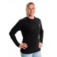 Lange mouwen pull Back on Track Zwart