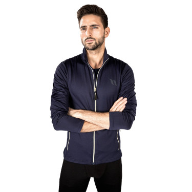 Sweatshirt heren Liam P4G Back on Track Blauw Sweatshirt heren Liam P4G Back on Track Blauw