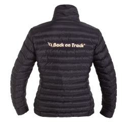 Damesvest Grace Back on Track met logo Zwart