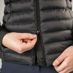 Damesjas Luna Back on Track met logo Zwart Damesjas Luna Back on Track met logo Zwart