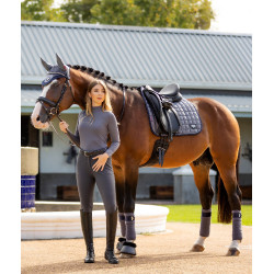 LeMieux Loire Classic Dressuur Vierkant Grijs twilight LeMieux Loire Classic Dressuur Vierkant Grijs twilight