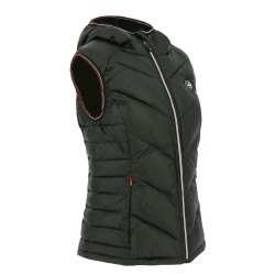 Mouwloze bodywarmer Equithème Lea Zwart