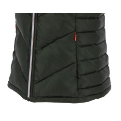 Mouwloze bodywarmer Equithème Lea Zwart