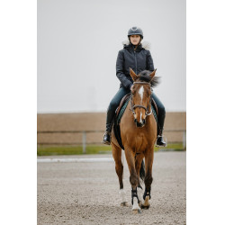 Parka Equithème Paola Zwart Parka Equithème Paola Zwart