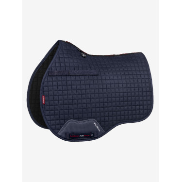 LeMieux Suede GP Vierkant Zadeldek Marineblauw